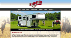 Desktop Screenshot of kingstontrailers.com